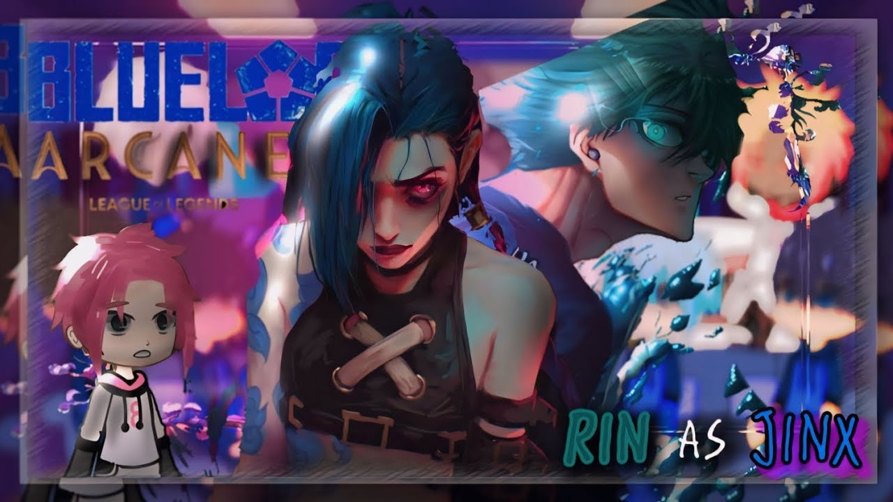 Blue Lock react to Rin Itoshi as Jinx  | PART 1 | Blue Lock | Arcane | gcrv