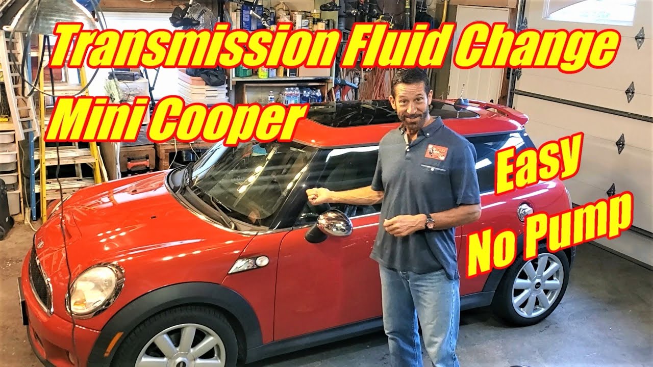 Mini Cooper Manual Transmission & Differential Fluid Service R50 R53 R56 F56