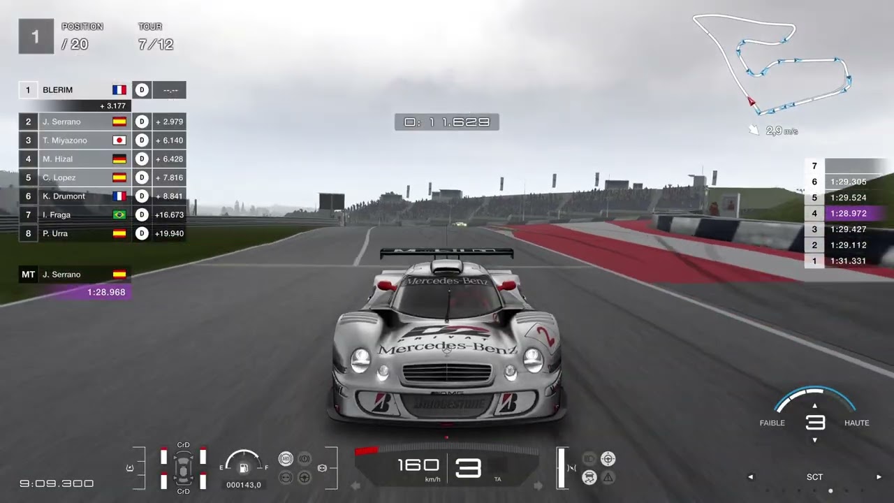 Mercedes  CLK GTR RED BULL RING CHAMPION