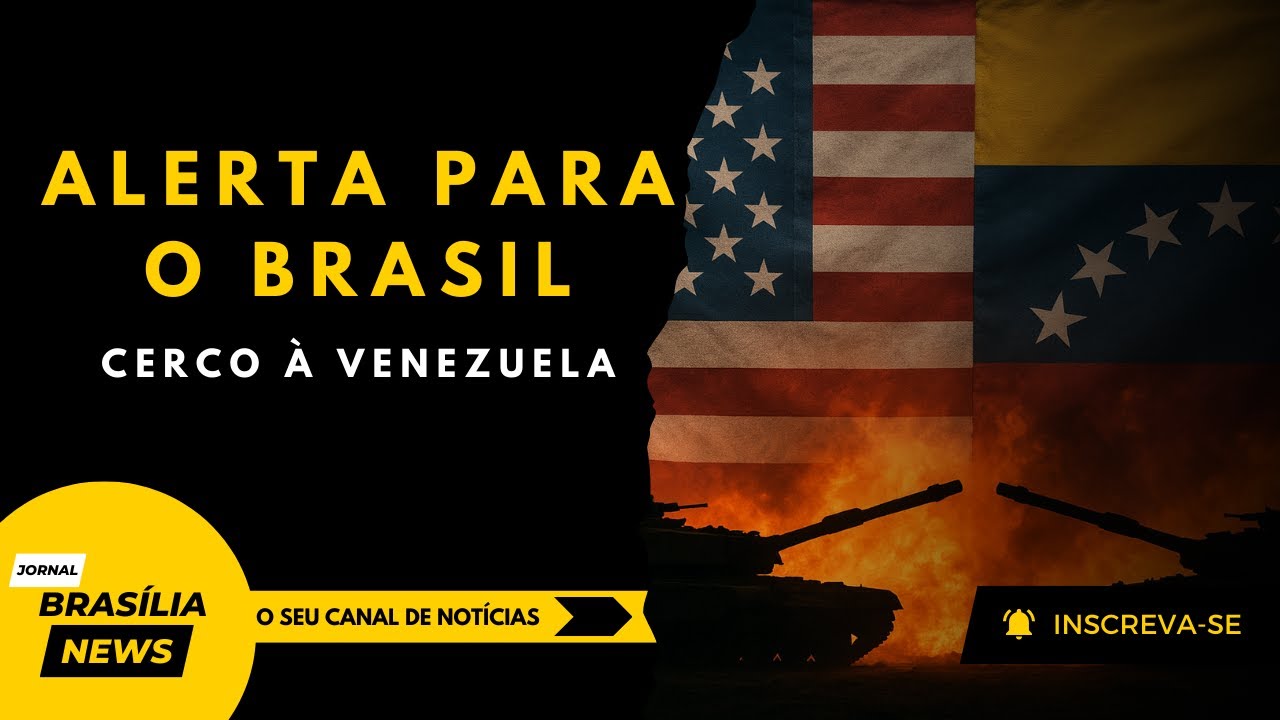 EUA interceptam terceiro navio da Venezuela e crise internacional acende alerta no Brasil