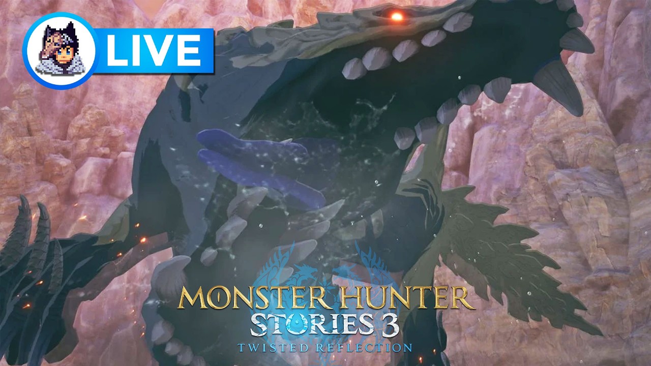 [LIVE🔴]ABIS KETEMU MONSTER SEGEDE GUNUNG!- Monster Hunter Stories 3 Indonesia #5
