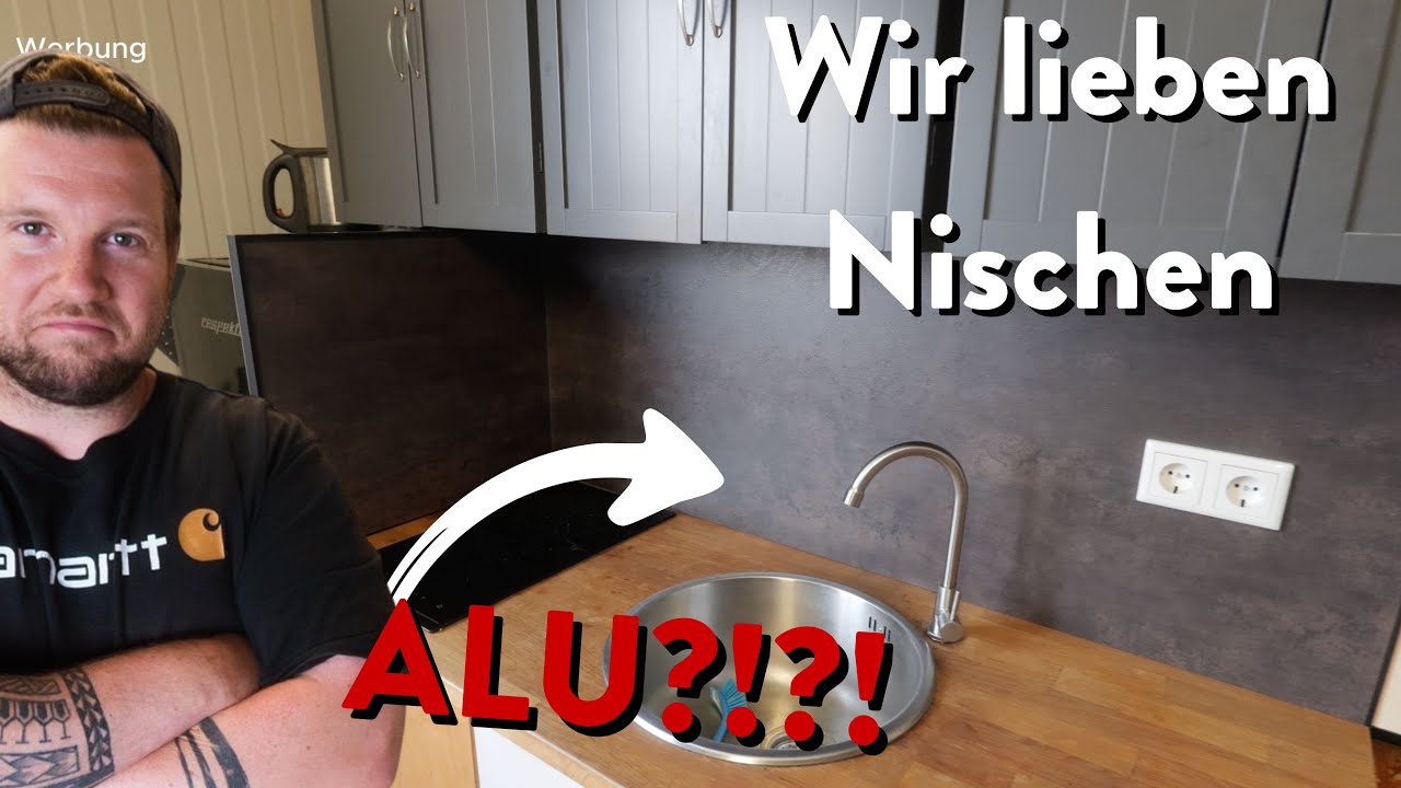 Fugenlos ist unser Motto - Nischenrückwand für die Küche