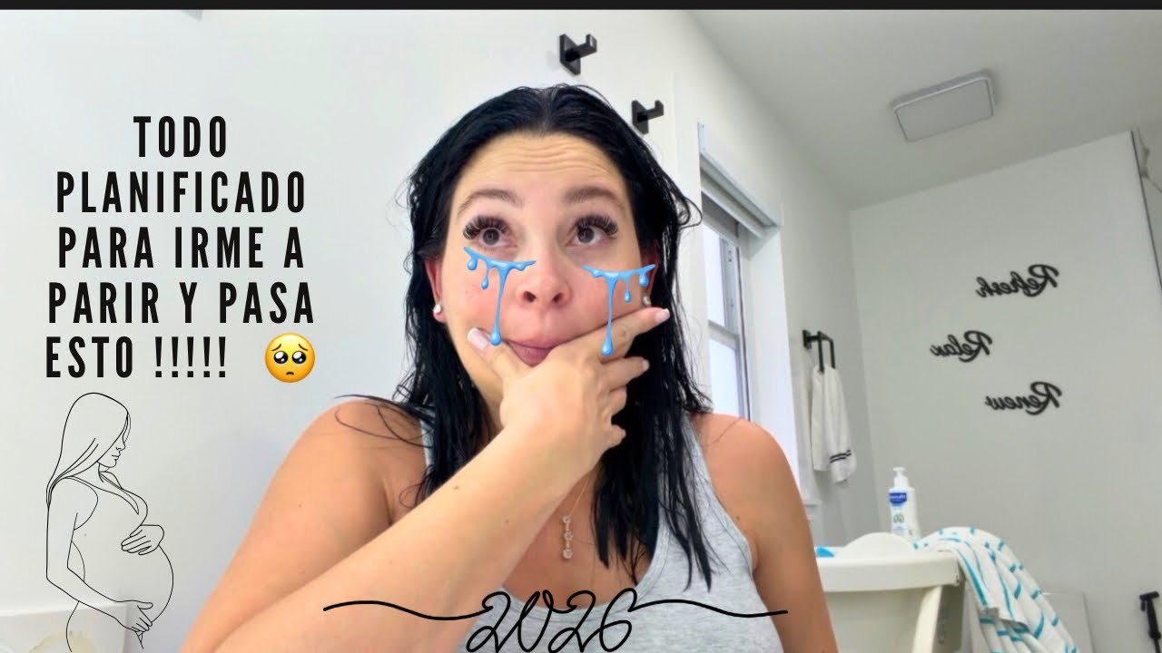 Esto pasó a último momento antes de irme a parir 🤰🏻🥺