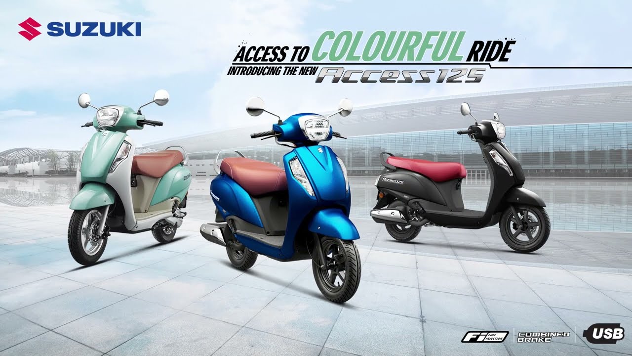 Presenting the upgraded Version of Access 125 with more appeal and features.