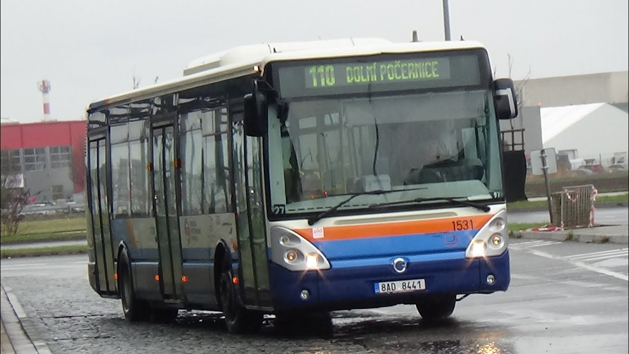 Autobus Irisbus Citelis 12M ev.č. 1531 na lince 110