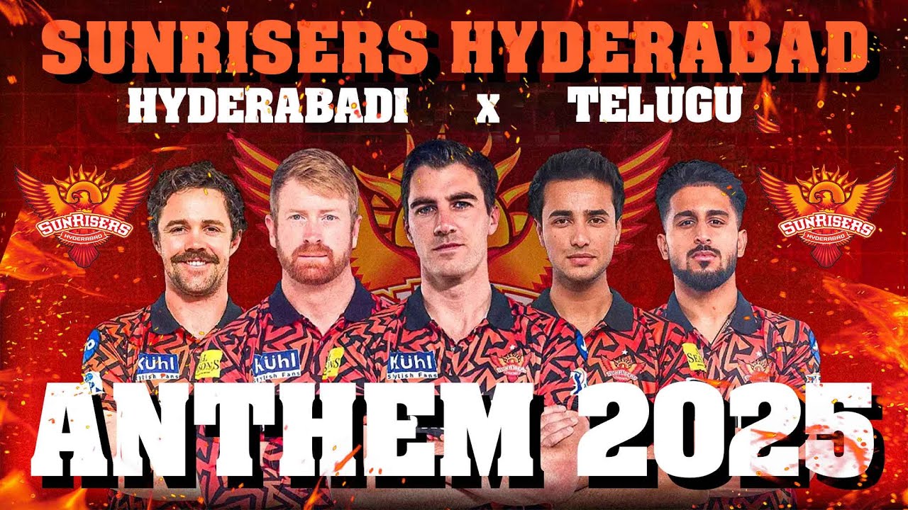 SRH Anthem 2025 | SunRisers Hyderabad Anthem 2025 |DHARKARI x HARI BHAI | #SRHAnthem2025