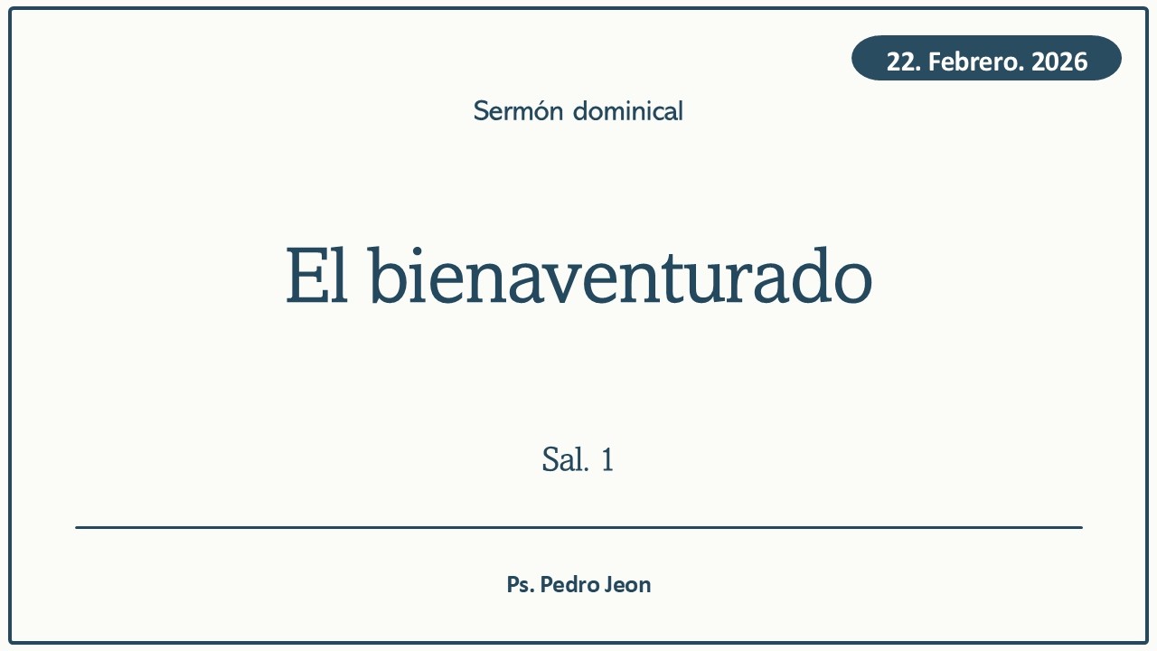 Sermón dominical_220226