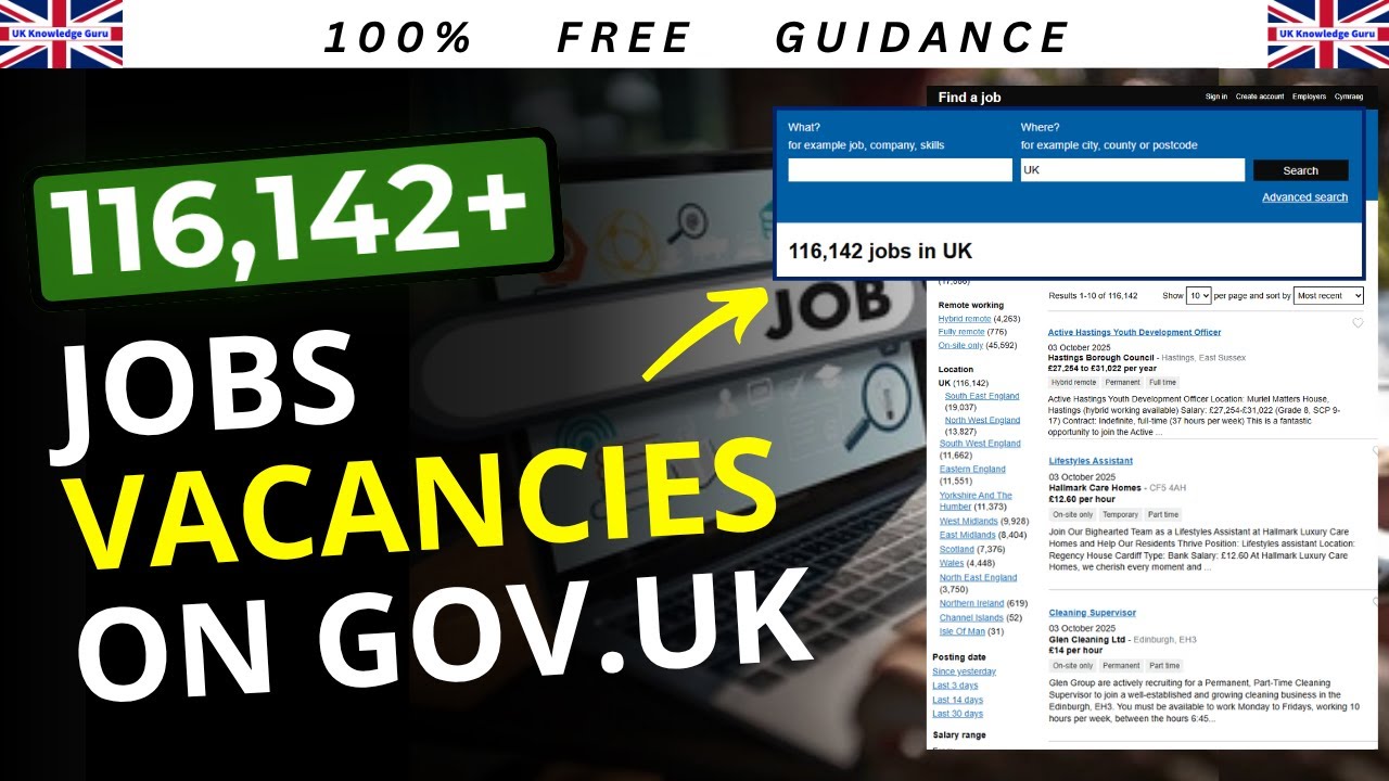 How to Find UK Visa Sponsorship Jobs on Gov.uk | Full Tutorial