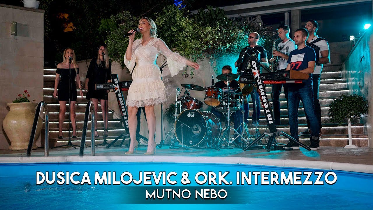 👉ORKESTAR INTERMEZZO & DUSICA MILOJEVIC - MUTNO NEBO (COVER) 4K - Kameleon BG