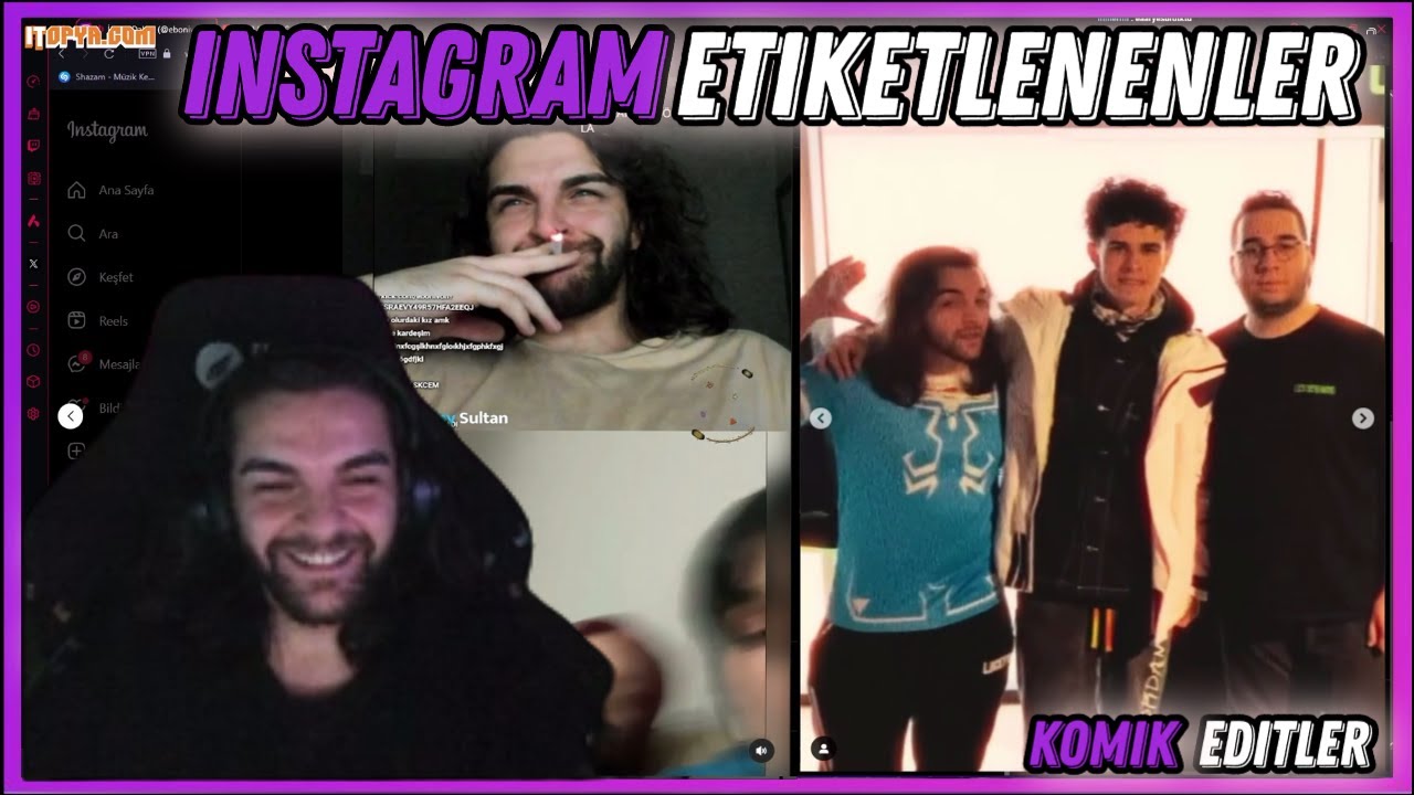 Ebonivon - İnstagram Etiketlendiği Gönderilere Bakıyor! KOMİK EDİTLER #ebonivon