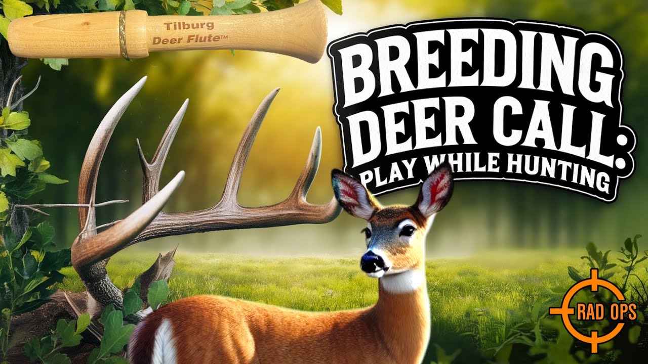 Deer Call Sound Only: Late Season! Bring Big Bucks Up Close! (Play While Hunting)