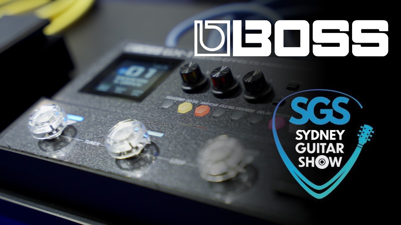 Boss GX-1 & GX-1B: The New Standard for Portable Tone? | Sydney Guitar Show 2026| Mooloolaba Music