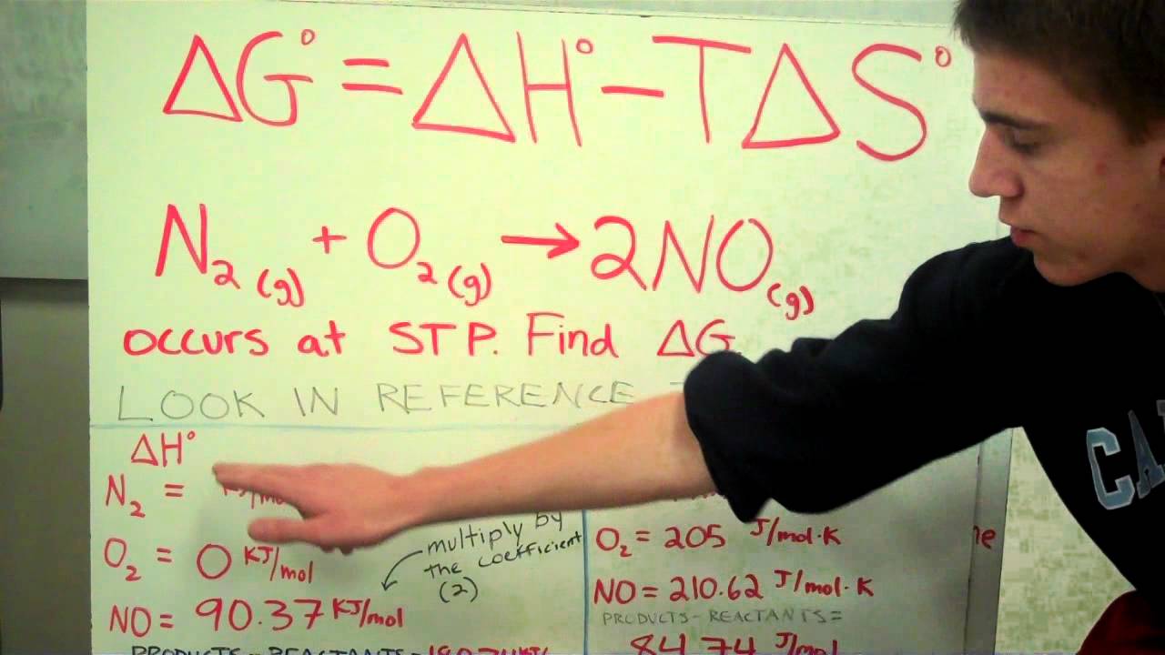 Gibbs Free Energy, Entropy, and Enthalpy