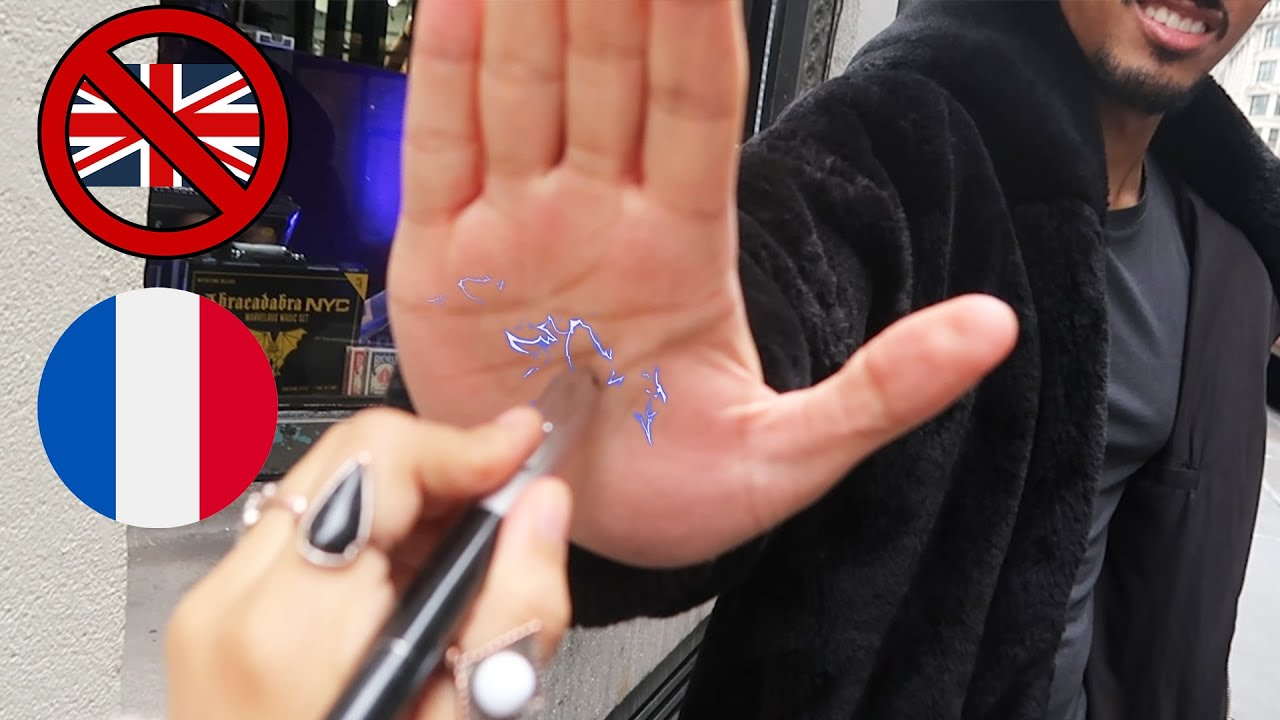 My French GF ELECTROCUTES me when I speak English (forced to learn french)