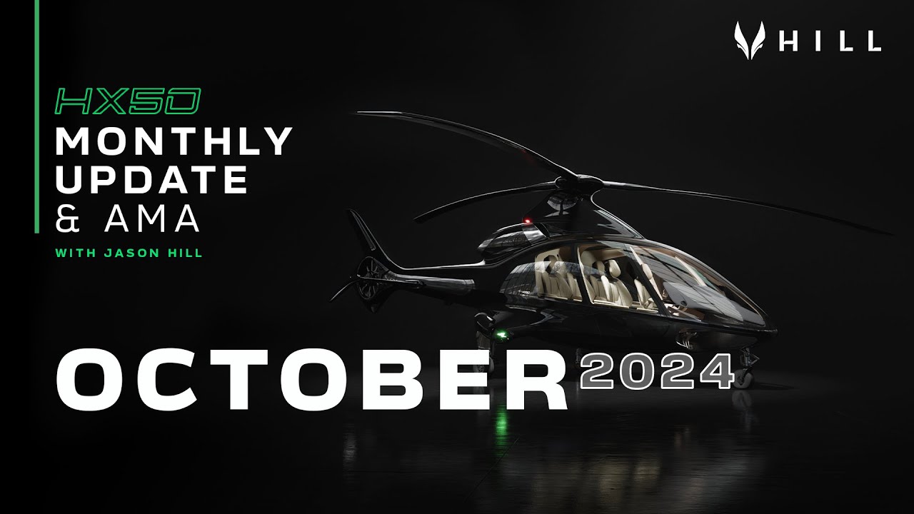 HX50 Monthly Update & AMA - 16 October 2024