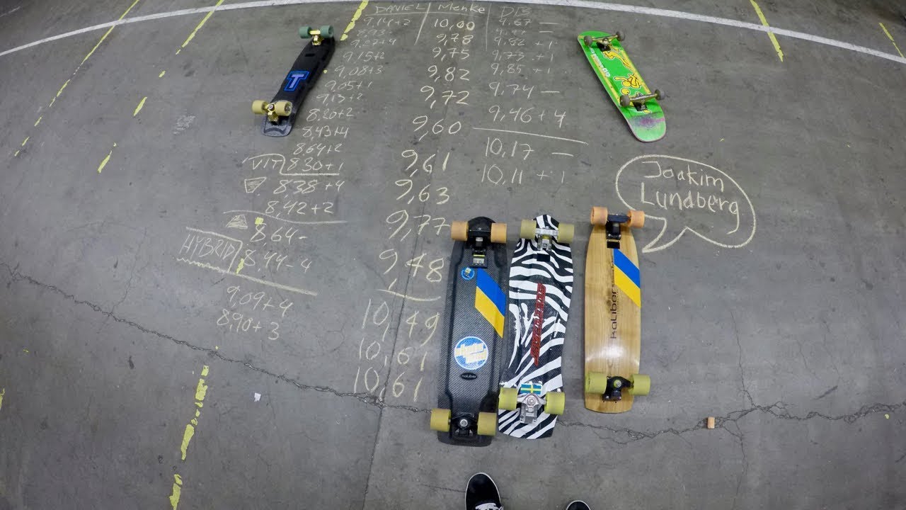 Slalom skateboarding Actionhall Göteborg
