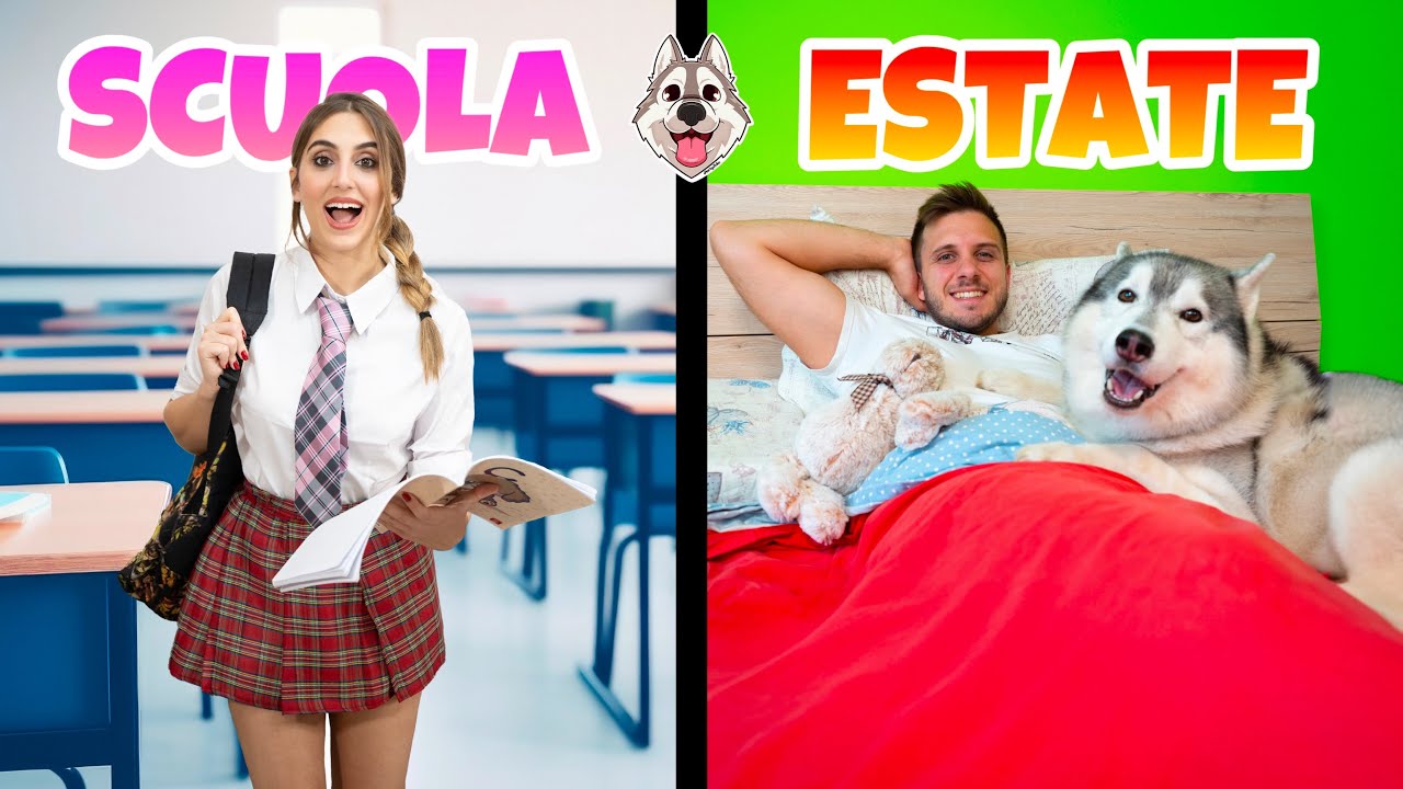 MORNING ROUTINE SCOLASTICA VS ESTIVA 📚⏰☀️ | MARTY E YUKO