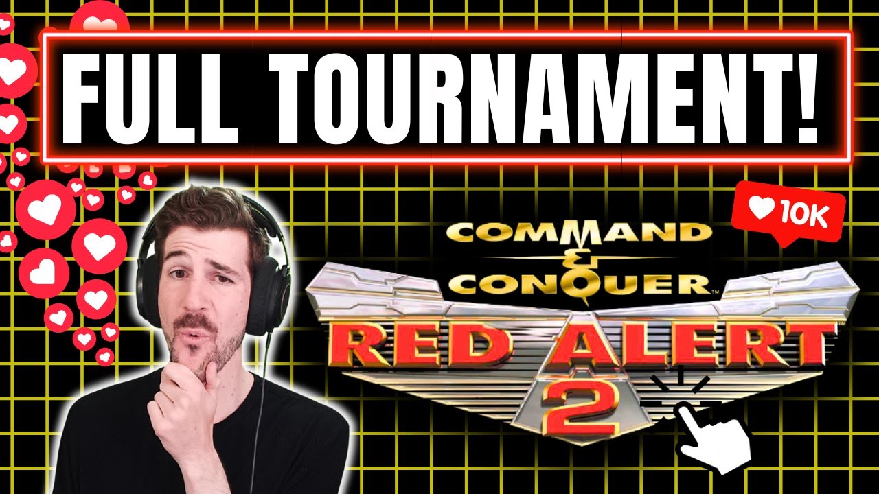 🔴ELITE! - Red Alert 2: Pro 1v1 Tournament | Cash Prize | Command & Conquer (Online Multiplayer)