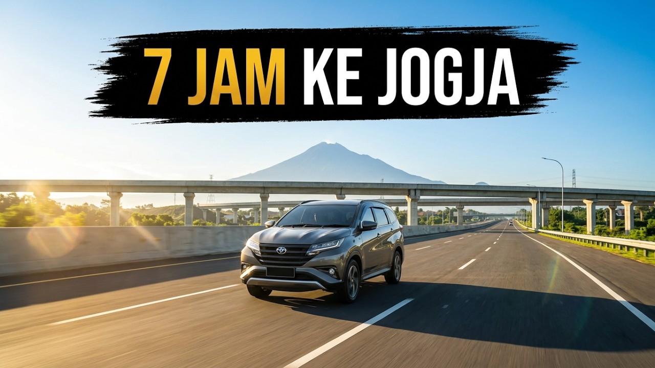 ROADTRIP JAKARTA - JOGJA Cuma 7 jam Via Tol Jogja ( Part 1 ) #roadtrip #toljogjasolo