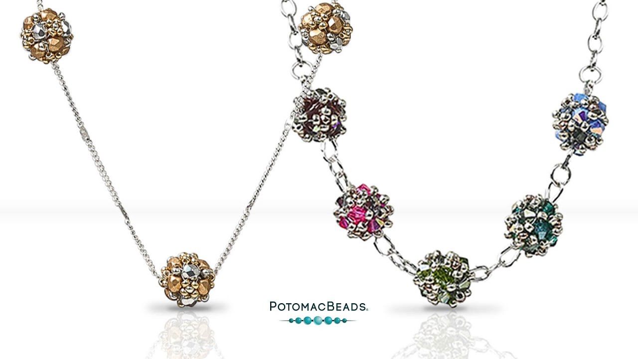 Бусины Шерил — мастер-класс по изготовлению украшений своими руками от PotomacBeads