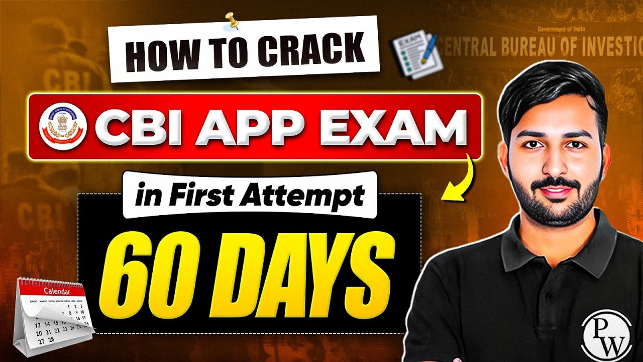 How To Crack CBI APP Exam 2025 | 60 Days Strategy 🔥| Assistant Public Prosecutor | Judiciary By PW