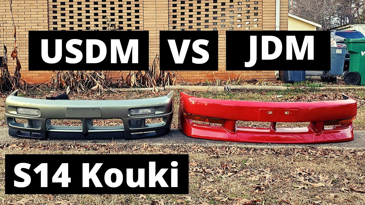 USDM vs JDM BUMPER (S14 Kouki)