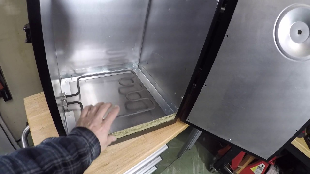 Powder Coating Oven out of a Smoker