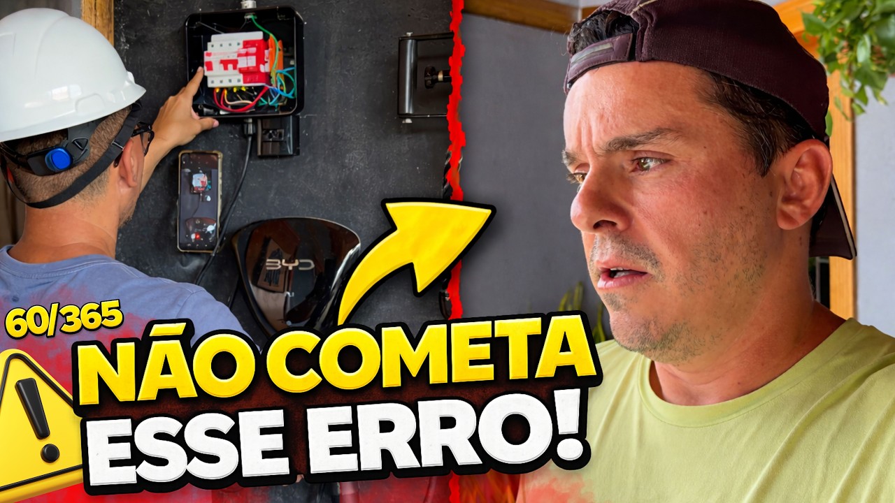 NÃO INSTALE SEU WALLBOX ANTES DE VER ISSO! EVITE O ERRO QUE COMETI !