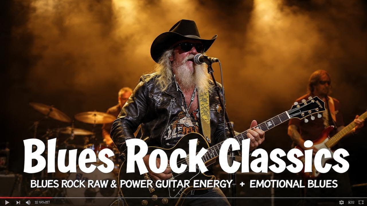 Eric Clapton, ZZ Top, Hendrix, The Animals Inspired Rock Blues & Soul Power