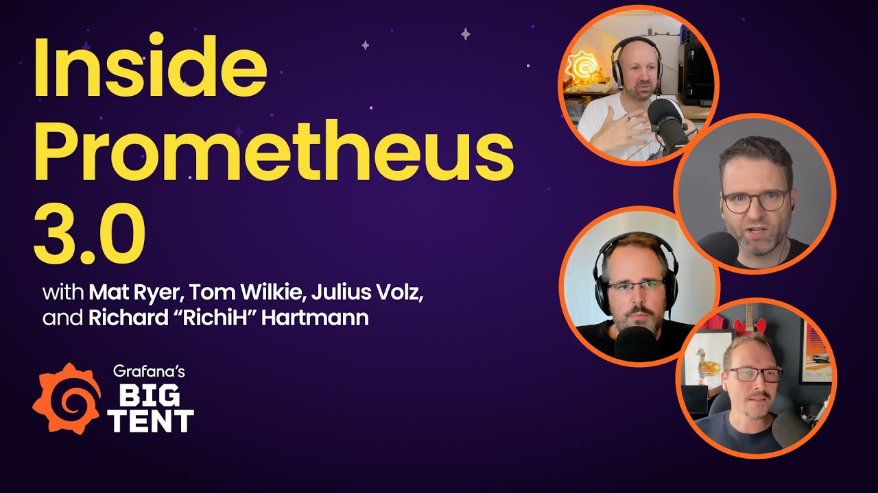 Внутри Prometheus 3.0: собственные гистограммы, UTF-8 и будущее метрик | Big Tent S3E2