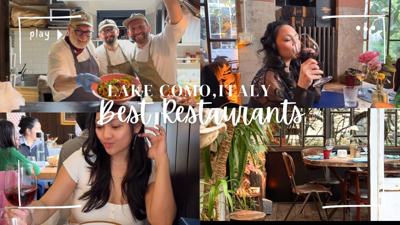 My Favourite Restaurants in Lake Como | Local Food Guide (Part 1)