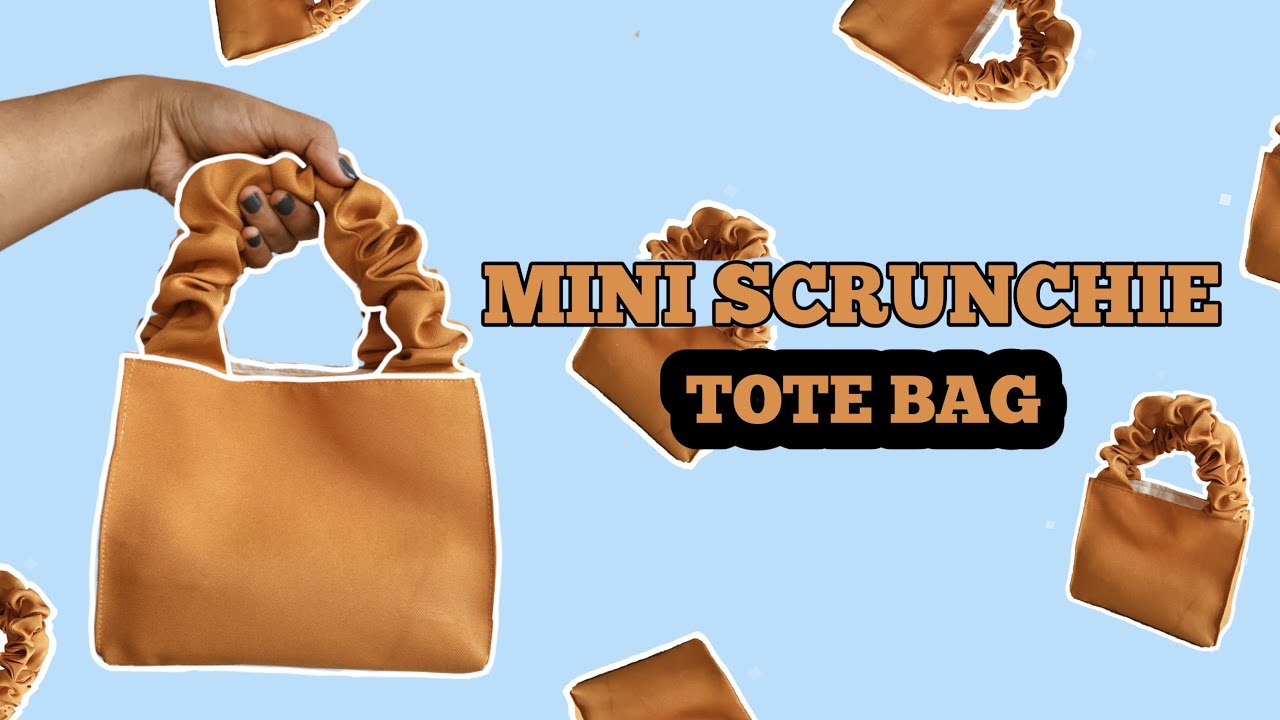 MINI SCRUNCHIE TOTE BAG | TAS MINI SCRUNCHIE