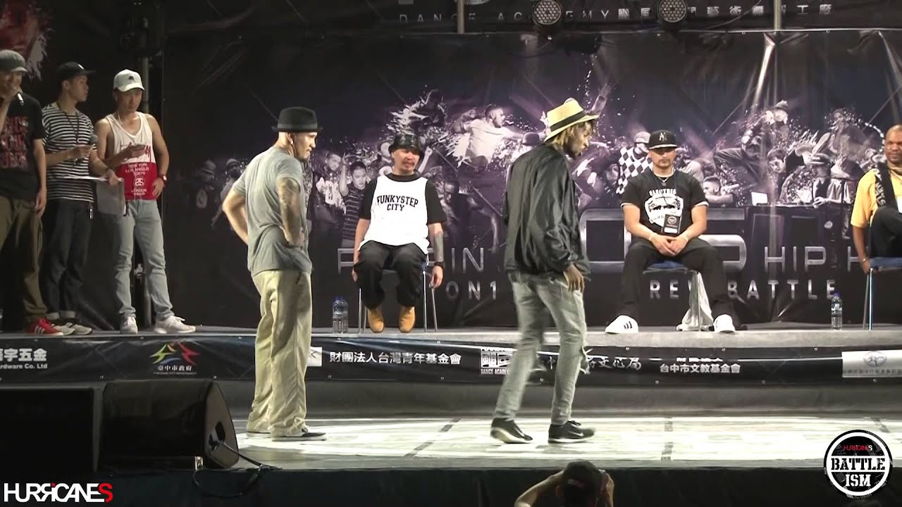 KID BOOGIE VS SLIM BOOGIE [ Final ] - HURRICANES BATTLE-ISM 2015 TAIWAN & POPPIN 1ON1 SIDE