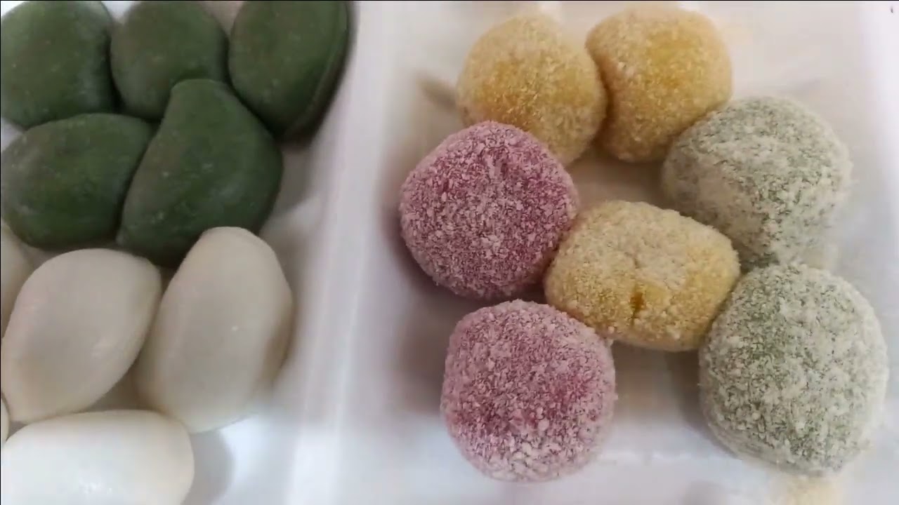 재래시장 떡