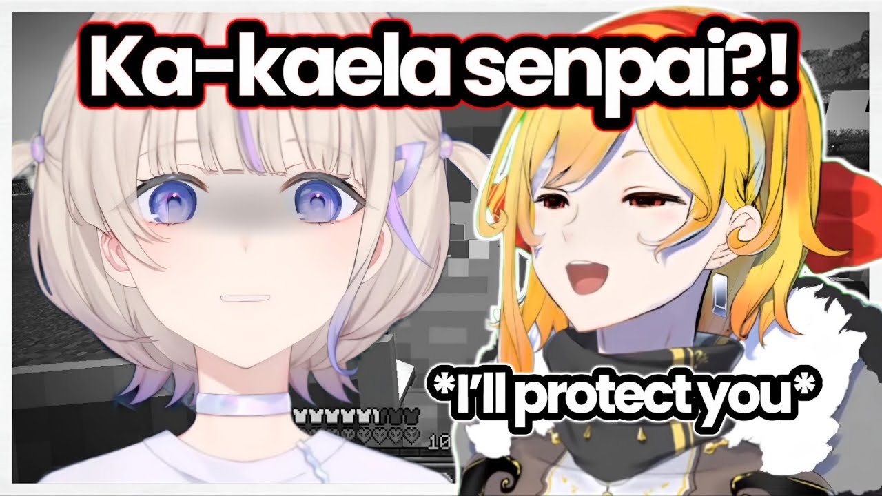Kaela is having too much fun playing with Hajime…
