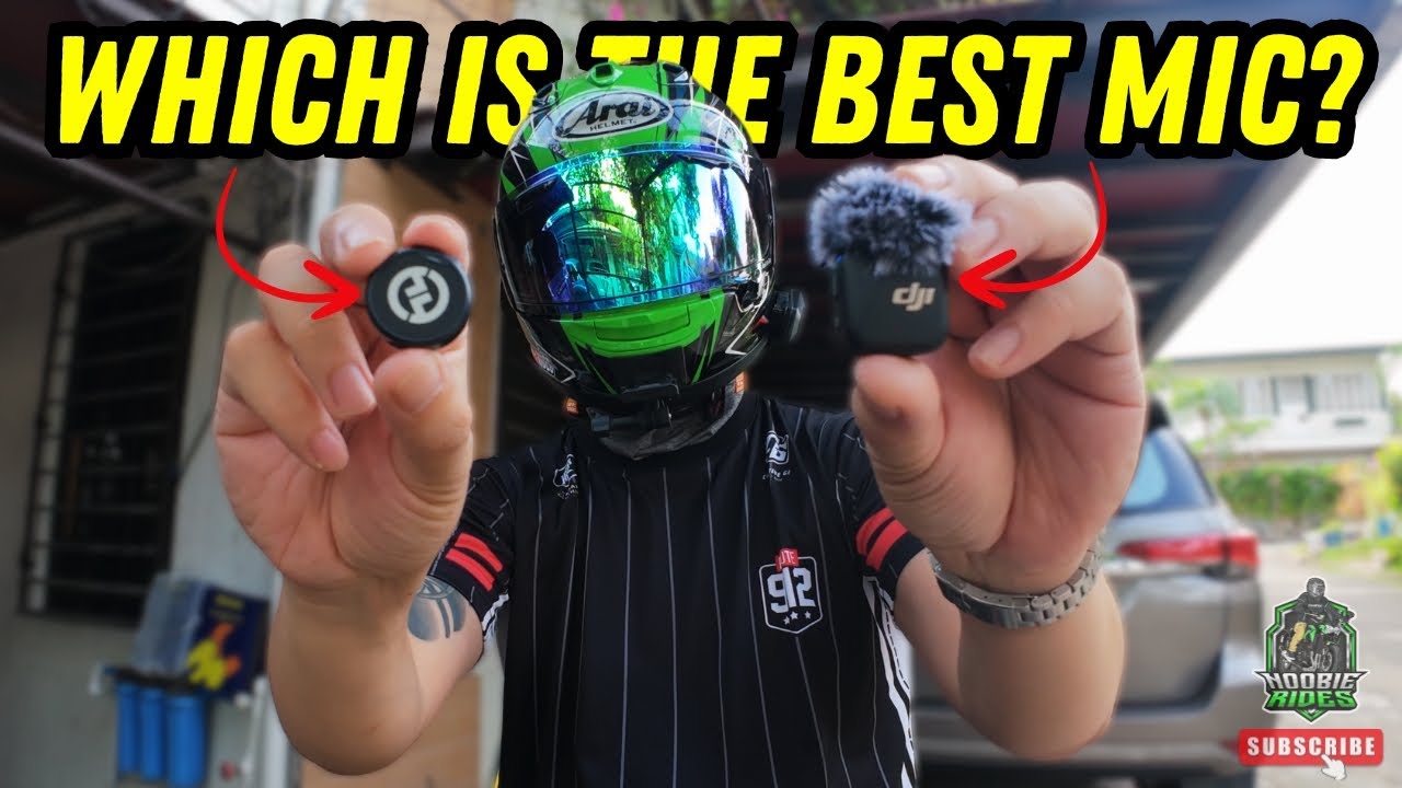 BEST MOTOVLOGGING MIC | DJI Mic Mini vs Hollyland Lark M2 | Honda ADV 160