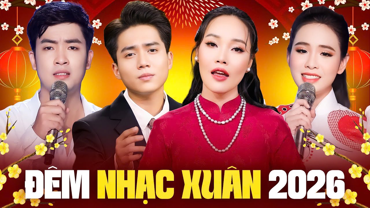 ĐÊM NHẠC XUÂN BOLERO 2026 - Trần Anh Tiến, Lý Thu Thảo, Thiên Quang, Quỳnh Trang, Liveshow Nhạc Xuân