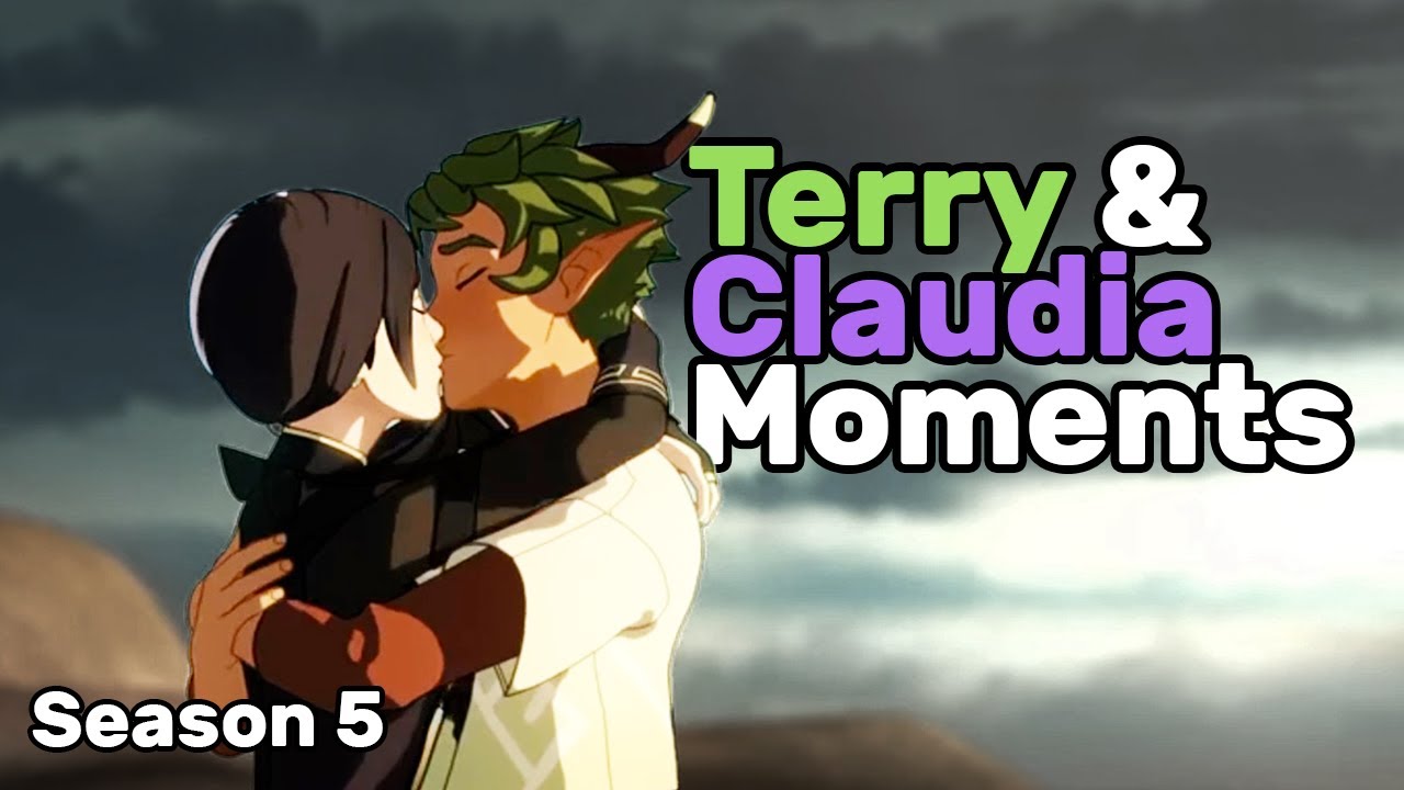 The Dragon Prince ALL Terry & Claudia Moments in Season 5