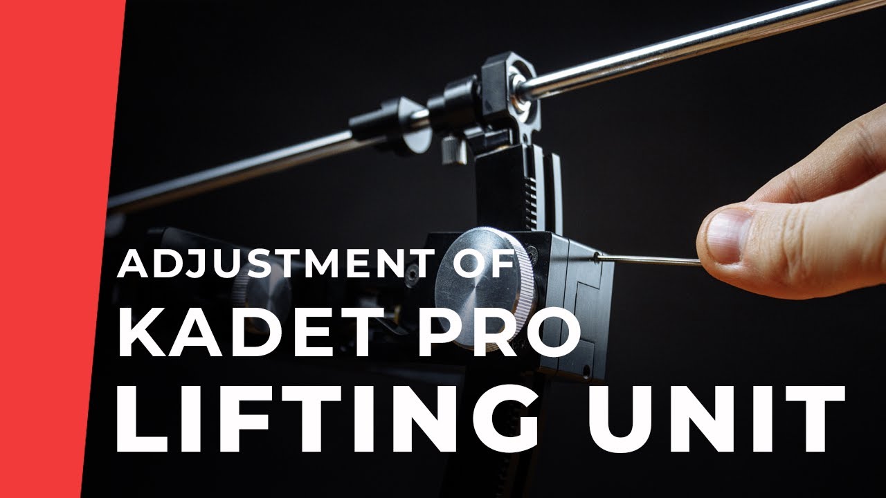 Adjustment of the TSPROF Kadet Pro Lifting Unit