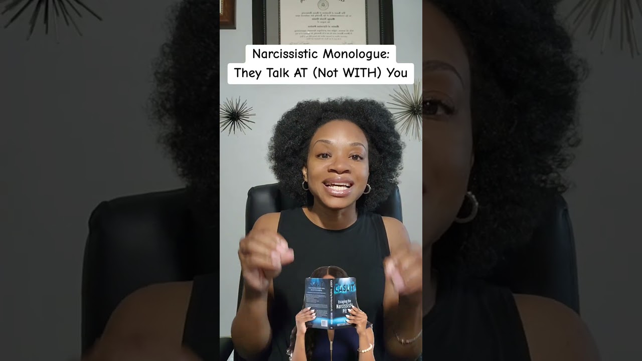 Narcissistic Monologue:They Talk @ You (Not W/ You) #narcissisticmonologue #conversationalnarcissist