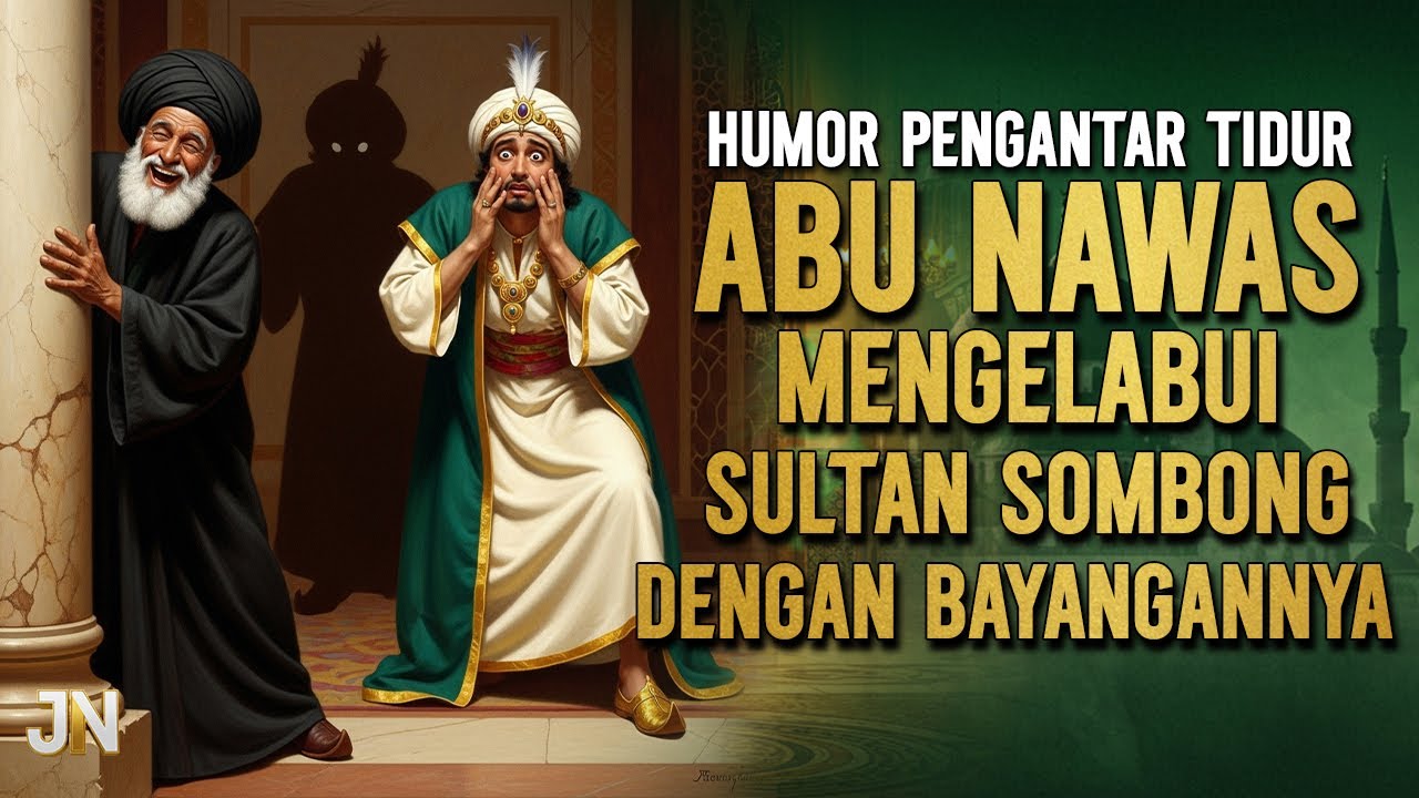 ABU NAWAS MENGELABUI SULTAN YANG SOMBONG DENGAN BAYANGAN || CERITA LUCU PENGANTAR TIDUR