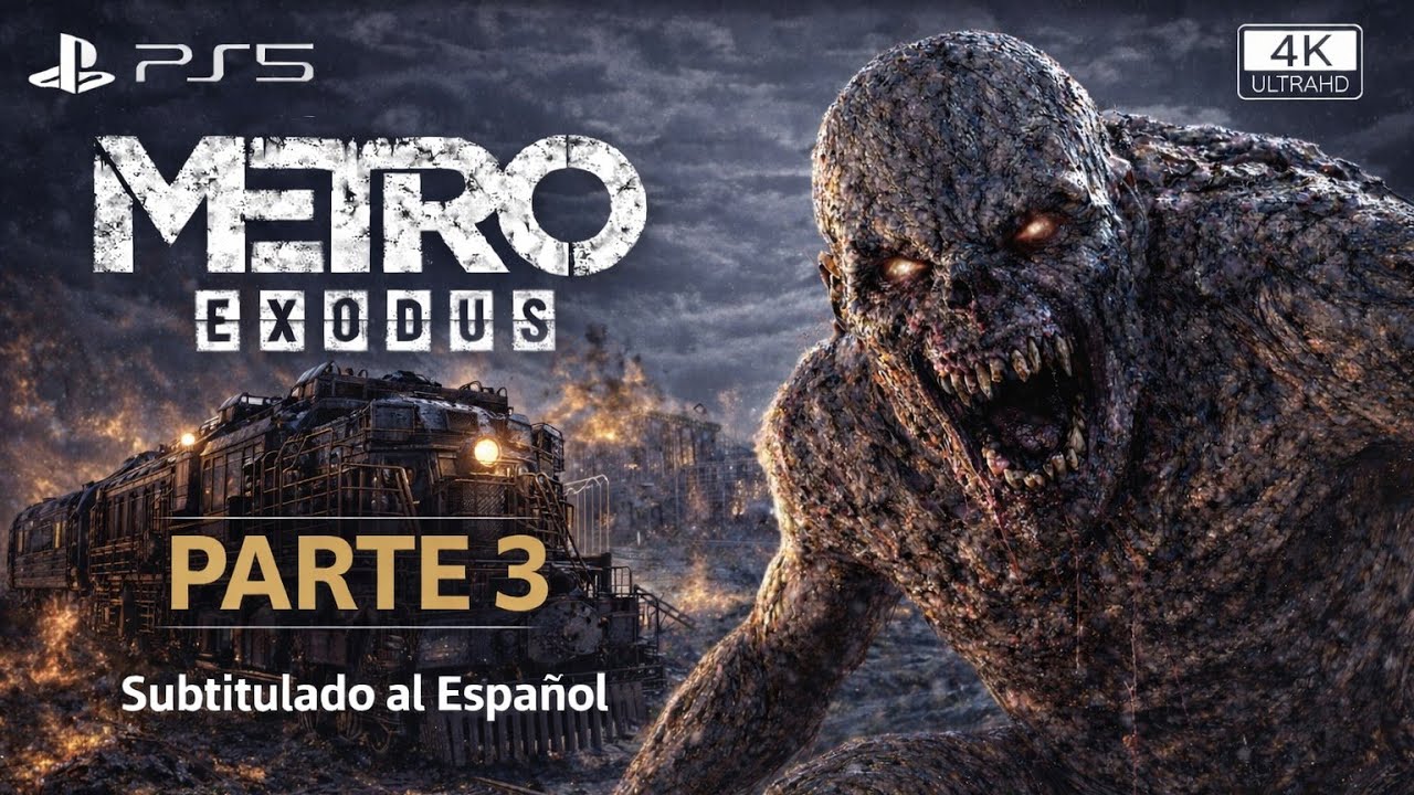 METRO EXODUS PS5 | Parte 3 | Sobrevivir o Morir | 4K UHD | Español