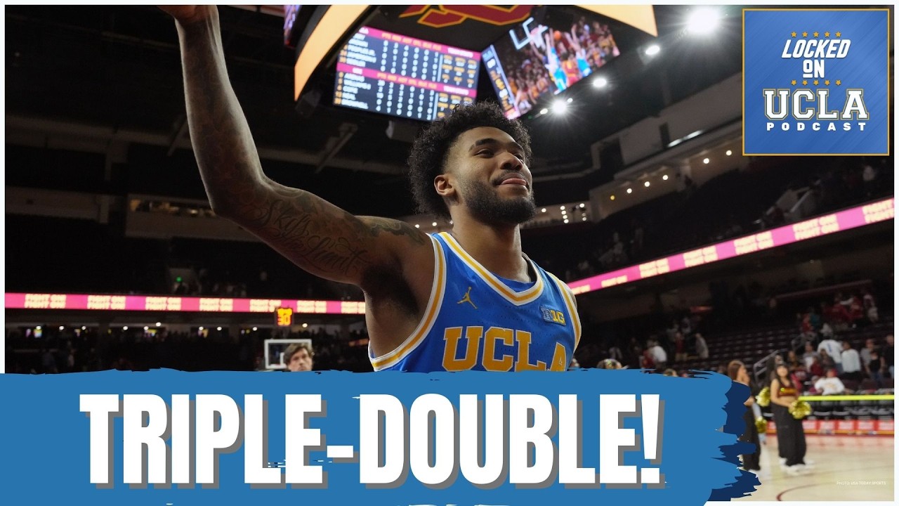 REACTION: Donovan Dent Makes Big Ten History! Triple-Double Propels UCLA Basketball!