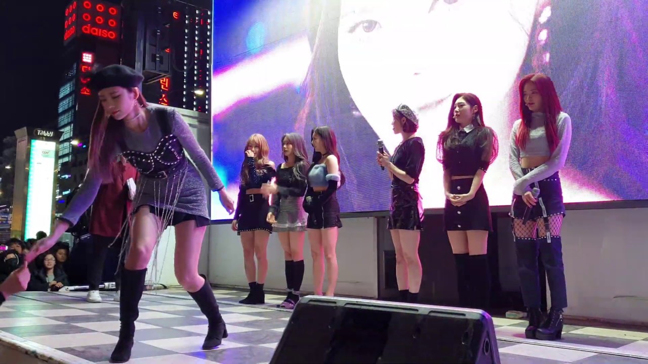 190323 다이아 DIA - 토크 Talk 1 직캠 Fancam @ 명동 버스킹 MyeongDong busking