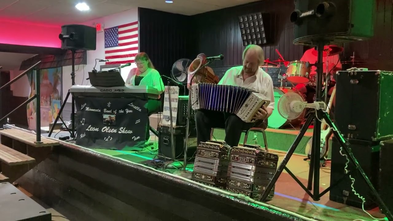 Leon Olsen 'New Ulm Polka', Pla-Mor, Glencoe, MN, July 2025