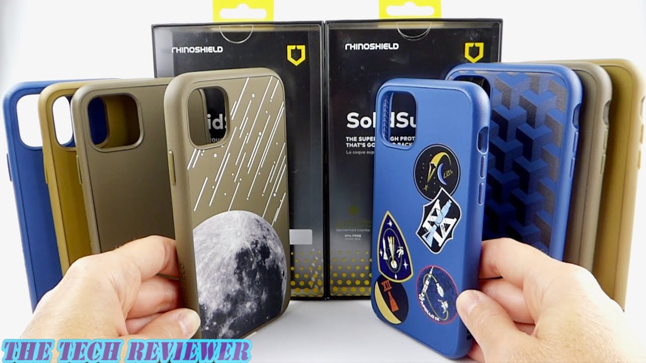 Mega Protective, Slim & Great New Colors! RhinoShield SolidSuit for iPhone 11 & 11 Pro!