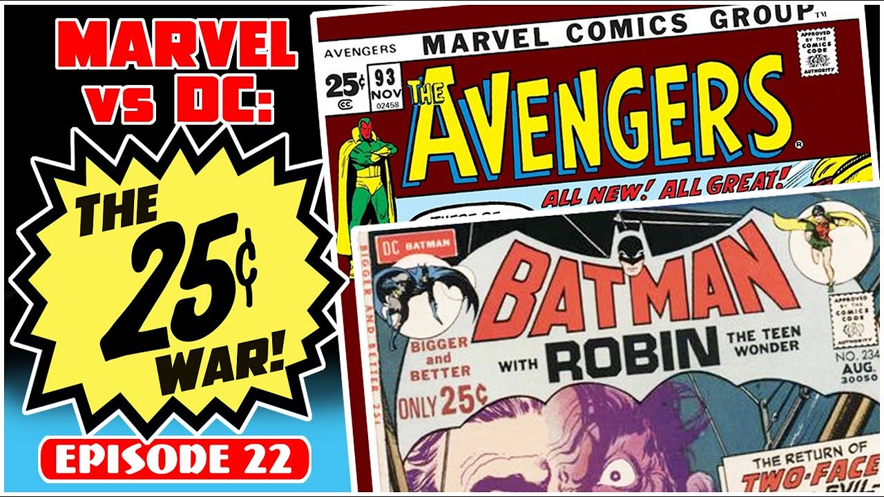 Marvel vs DC The 25 Cents War!