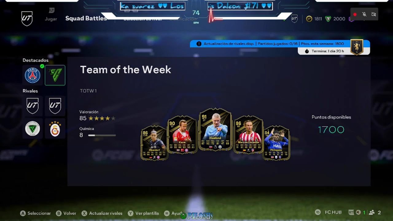 Bamberg FC vs TOTW1 - UT26