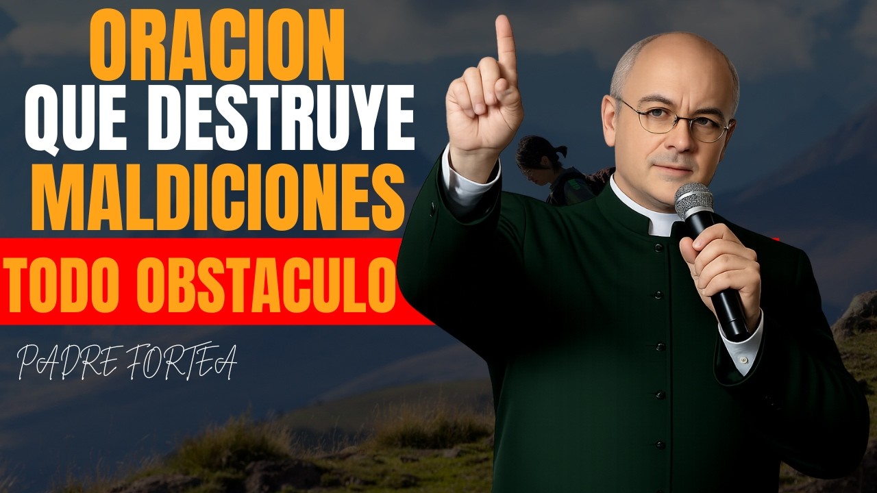 🚨 ESTA Oración Destruye Maldiciones al Instante y Rompe Todo Obstáculo – Padre Fortea ⚡🙏