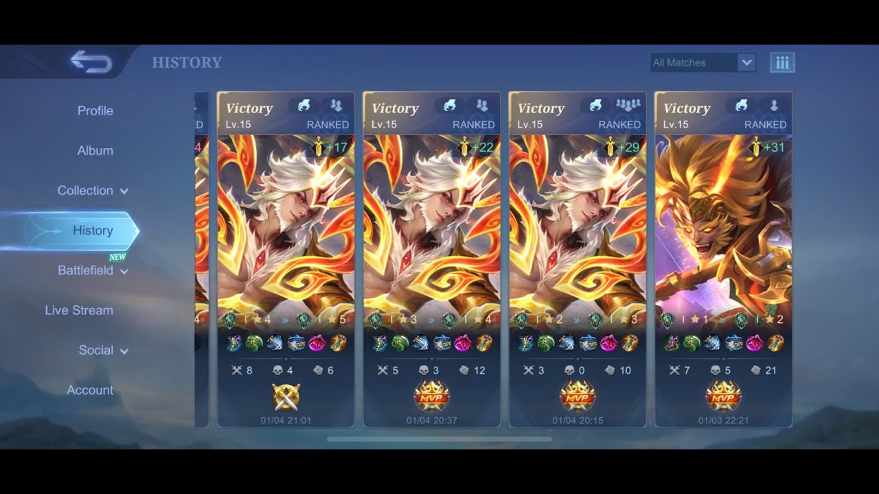 DAY 6 OF DARK SYSTEM MOBILE LEGENDS